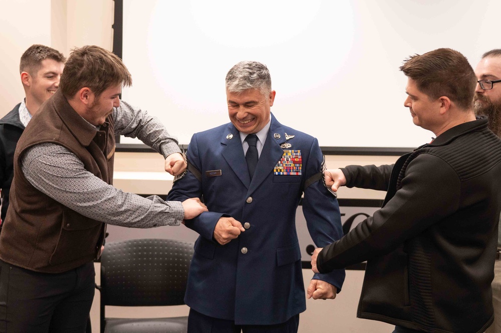 Flight engineer promoted to Chief