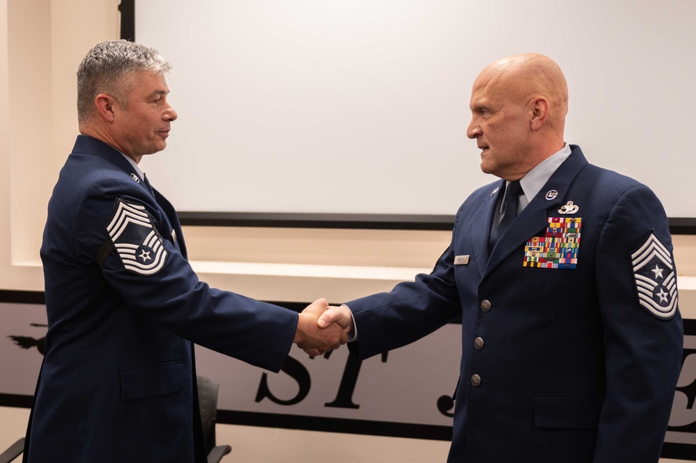 Flight engineer promoted to Chief