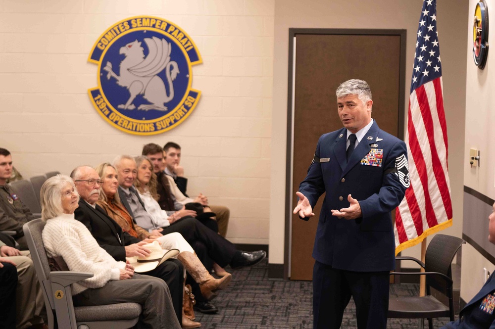 Flight engineer promoted to Chief