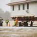 Contractors move first of five World War II-era barracks in 2025 at Fort McCoy