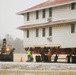 Contractors move first of five World War II-era barracks in 2025 at Fort McCoy