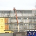 January 2025 barracks construction operations for East Barracks Project at Fort McCoy