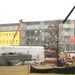 January 2025 barracks construction operations for East Barracks Project at Fort McCoy