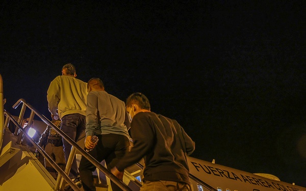 Colombia Deportation Flight