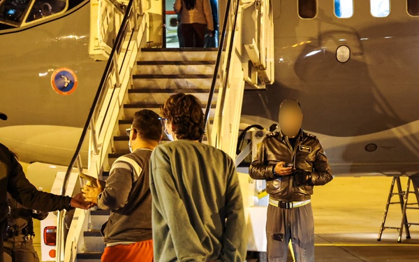 Colombia Deportation Flight