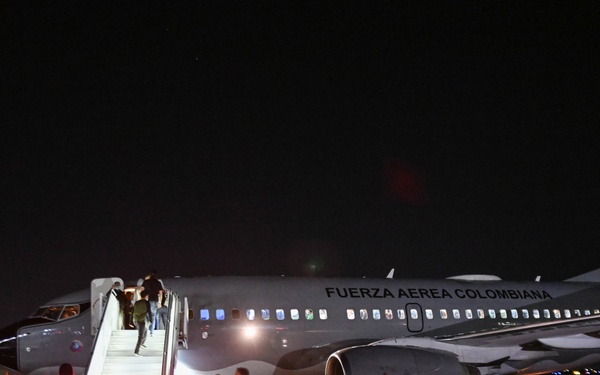 Colombia Deportation Flight