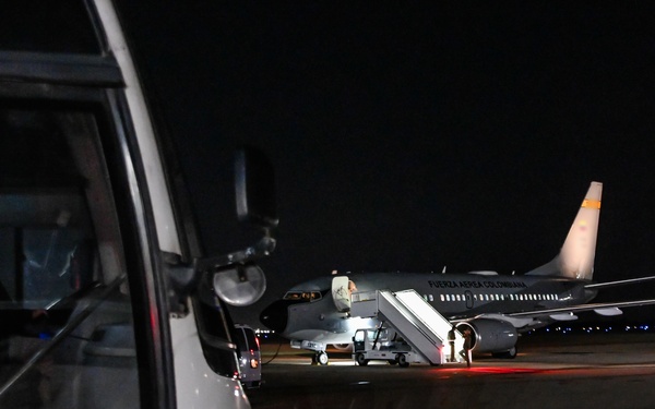 Colombia Deportation Flight