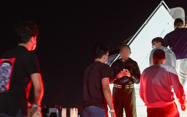 Colombia Deportation Flight