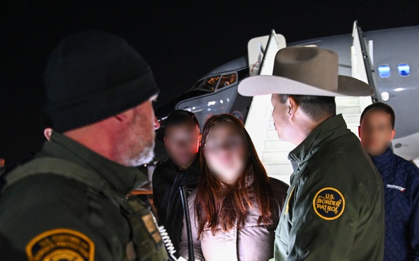 Colombia Deportation Flight