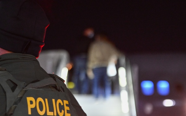 Colombia Deportation Flight