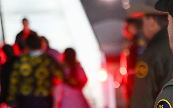 Colombia Deportation Flight