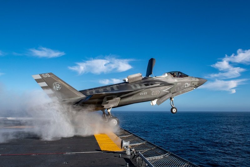 Carderock team provides critical technical support for F-35B sea trials on JS Kaga