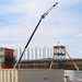 January 2025 barracks construction operations for East Barracks Project at Fort McCoy