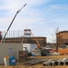 January 2025 barracks construction operations for East Barracks Project at Fort McCoy