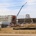 January 2025 barracks construction operations for East Barracks Project at Fort McCoy