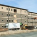 January 2025 barracks construction operations for South Barracks Project at Fort McCoy