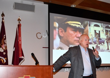 Plot Leader in Noriega’s Demise Visits Womack’s SRU