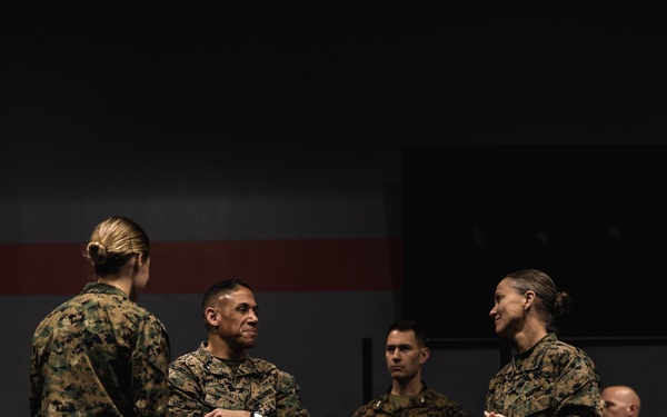 Brigadier General Omar J. Randall Visits 2nd MLG Human Performance Center