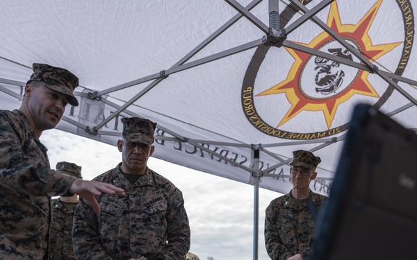 Brigadier General Omar J. Randall Visits 2nd MLG Human Performance Center