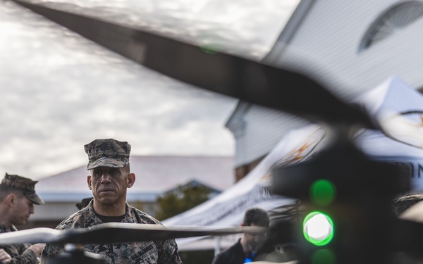 Brigadier General Omar J. Randall Visits 2nd MLG Human Performance Center
