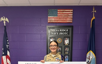 Mesa Ridge High Student Earns Navy ROTC Scholarship