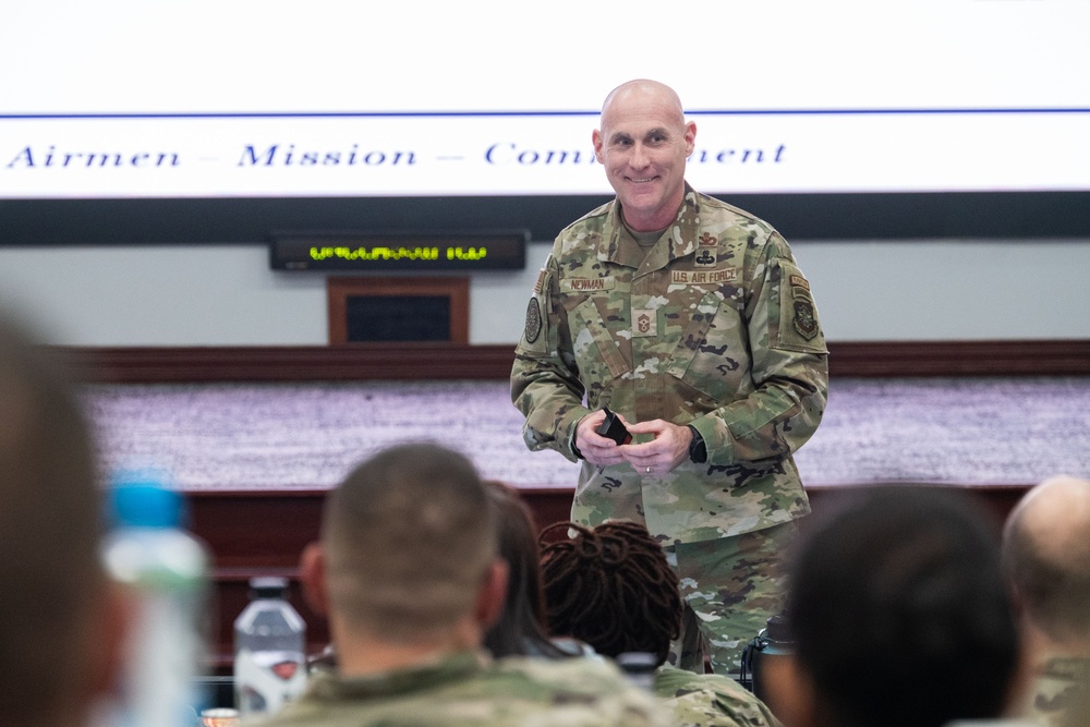AMC hosts Squadron Leadership Course for Airmen and spouses