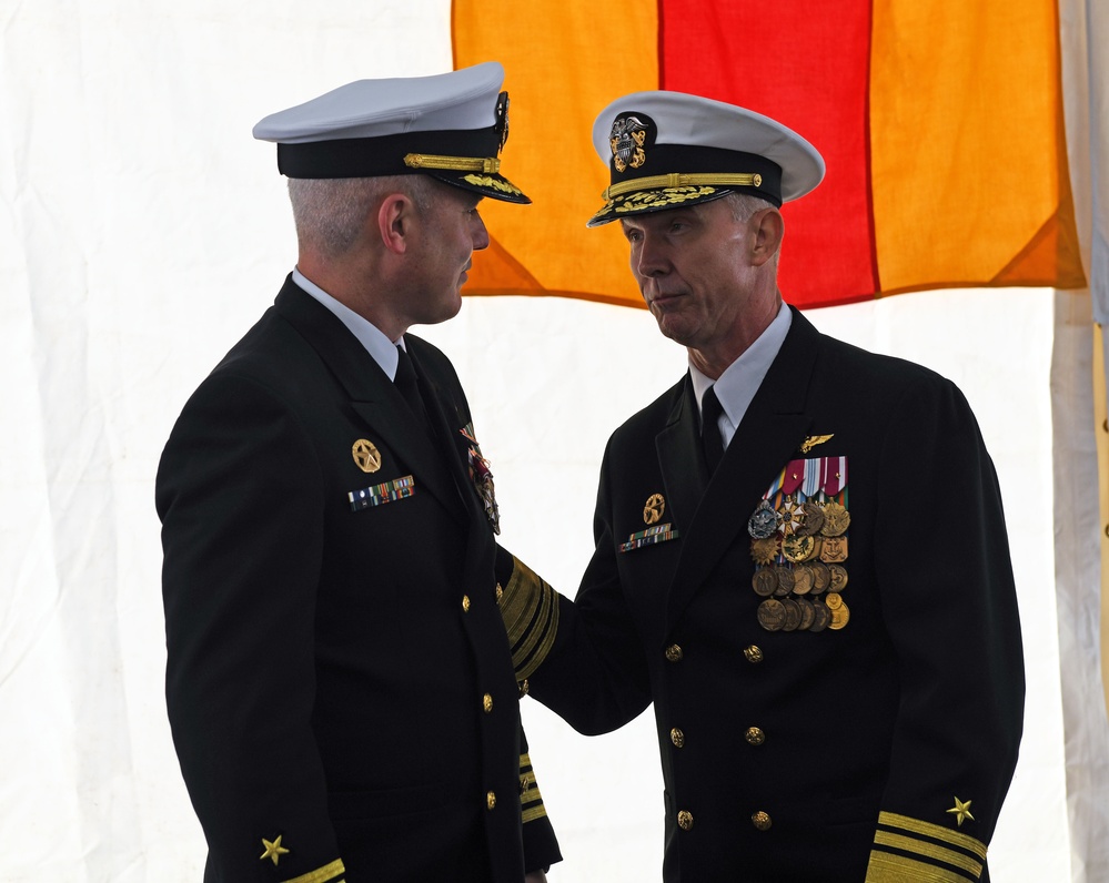 USS Mount Whitney Change of Command
