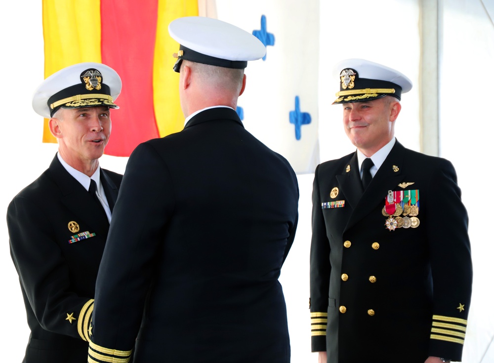 USS Mount Whitney Change of Command