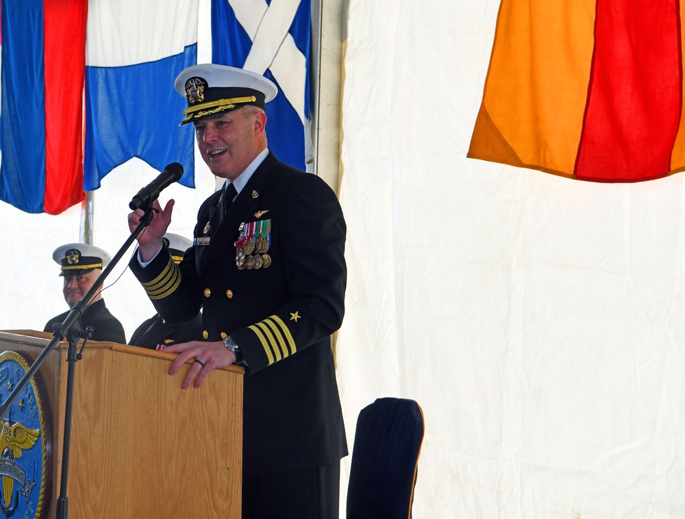 USS Mount Whitney Change of Command