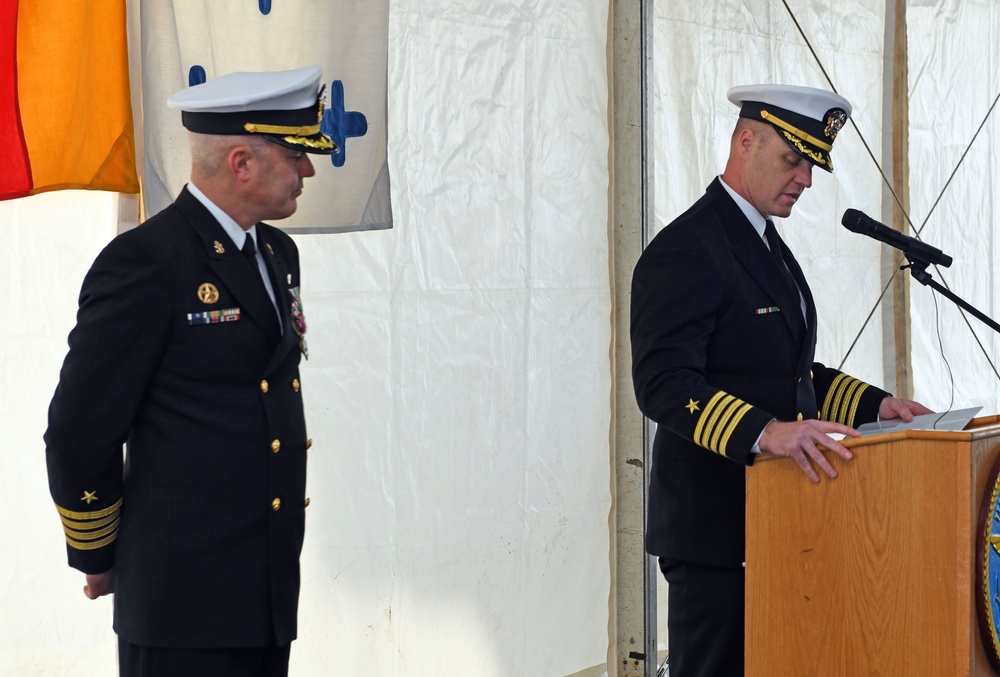 USS Mount Whitney Change of Command