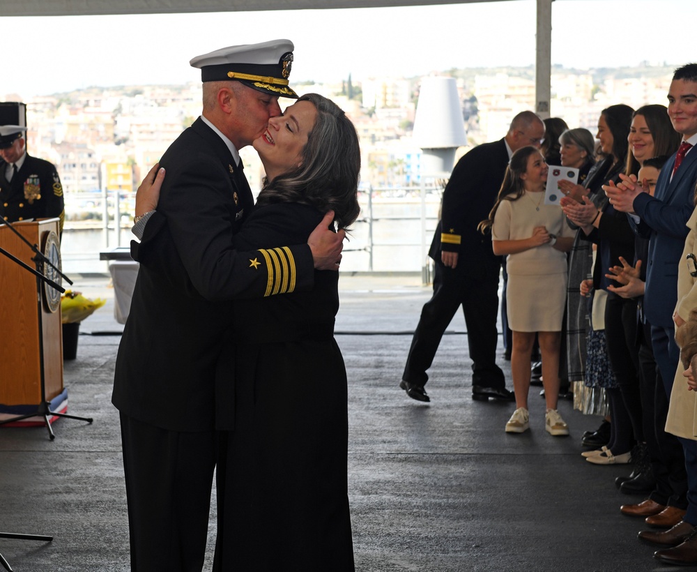 USS Mount Whitney Change of Command