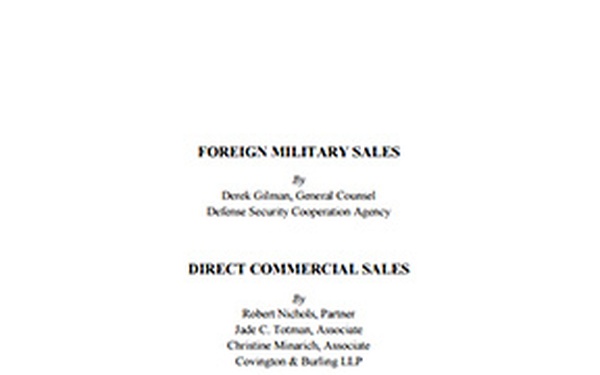 A Comparison of Foreign Military Sales (FMS) Versus Direct Commercial Sales (DCS)