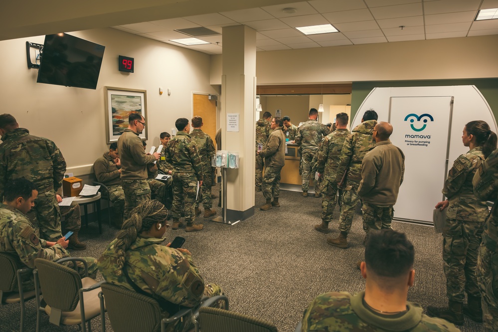 JBLE executes a Combat Readiness Inspection