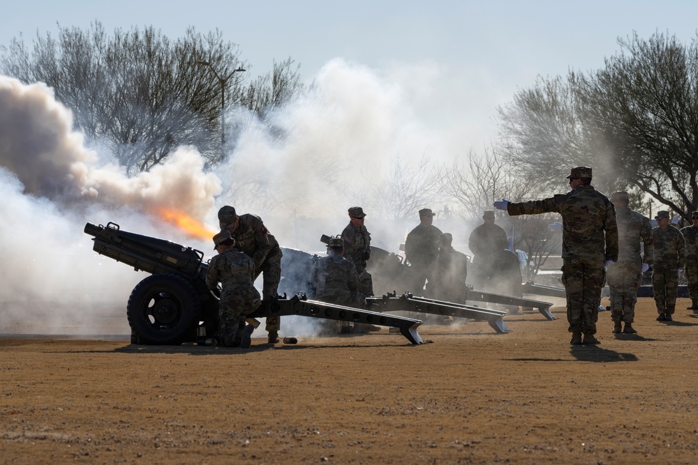 1st Armored Division Colors Casing Ceremony 2025