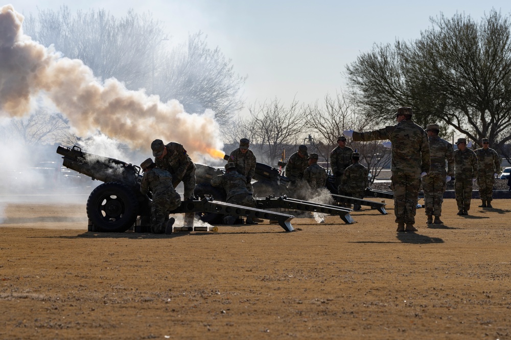 1st Armored Division Colors Casing Ceremony 2025