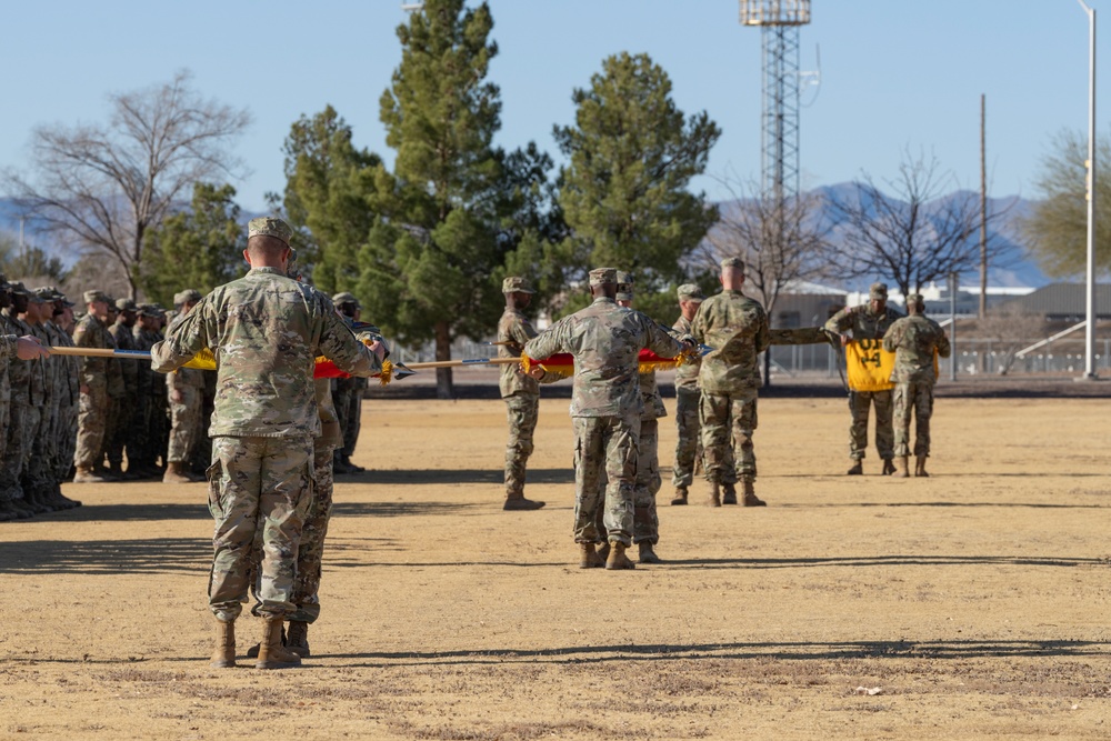 1st Armored Division Colors Casing Ceremony 2025