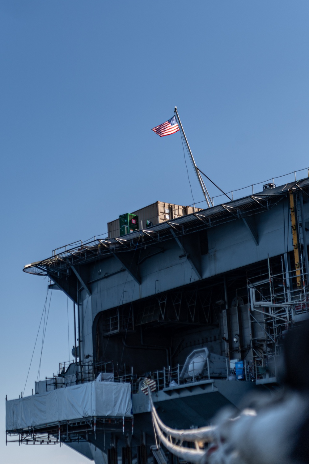 USS Theodore Roosevelt Maintenance