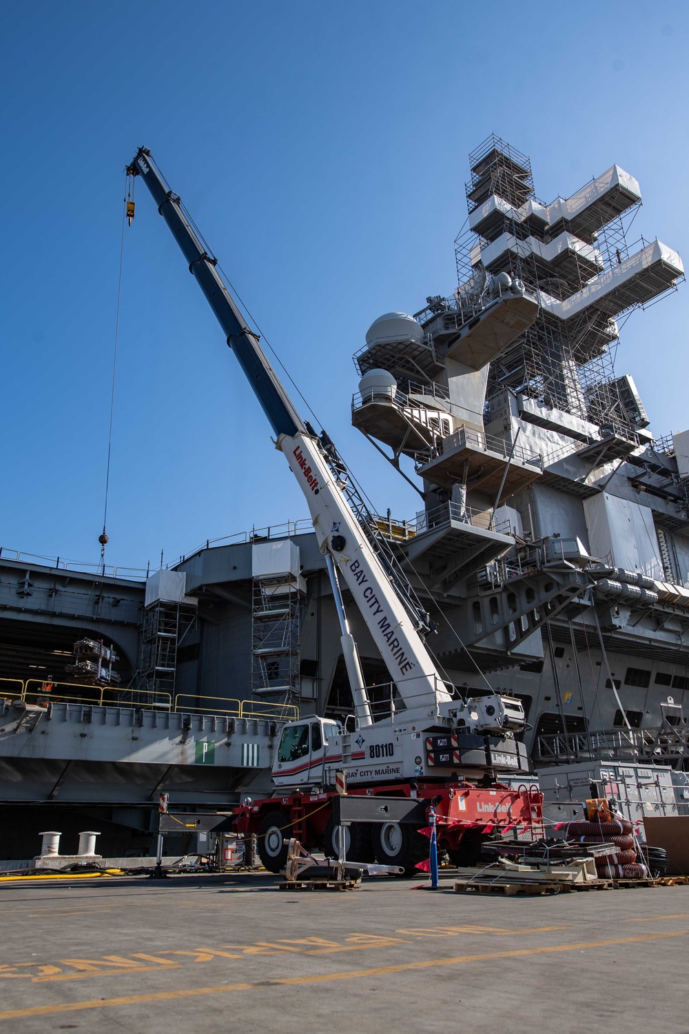 USS Theodore Roosevelt Maintenance