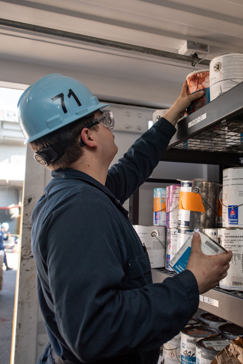 USS Theodore Roosevelt Maintenance