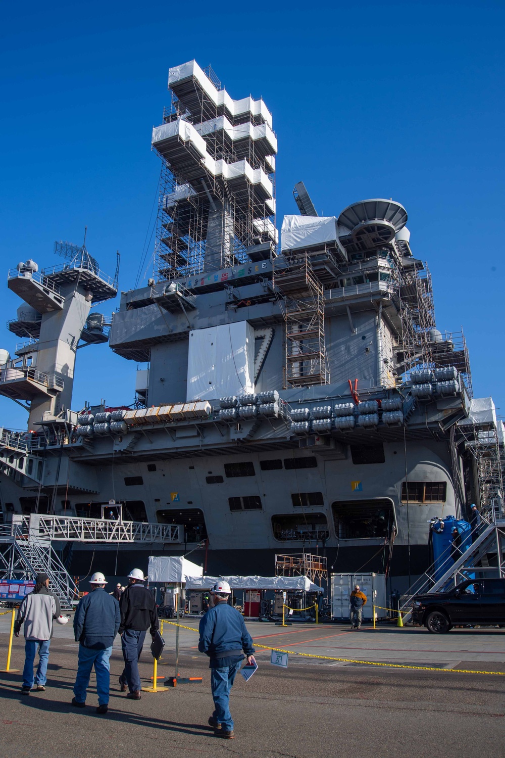 USS Theodore Roosevelt Maintenance