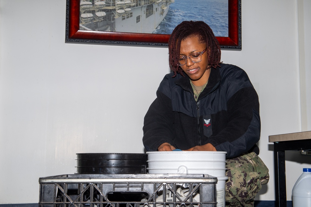 USS Theodore Roosevelt Maintenance