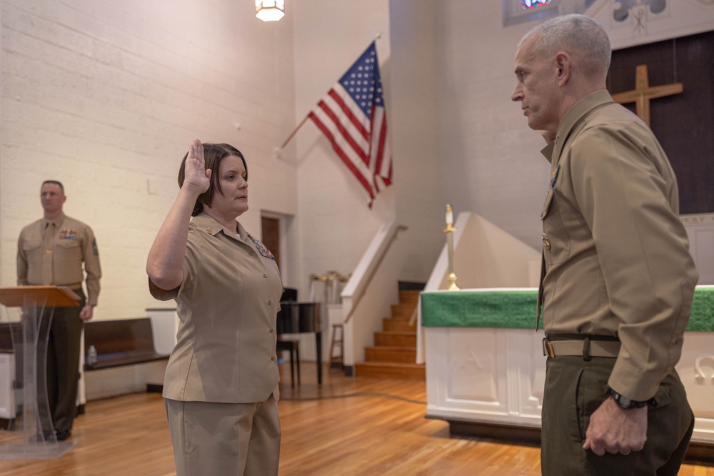 Master Chief Tonya Callahan Promotion Ceremony