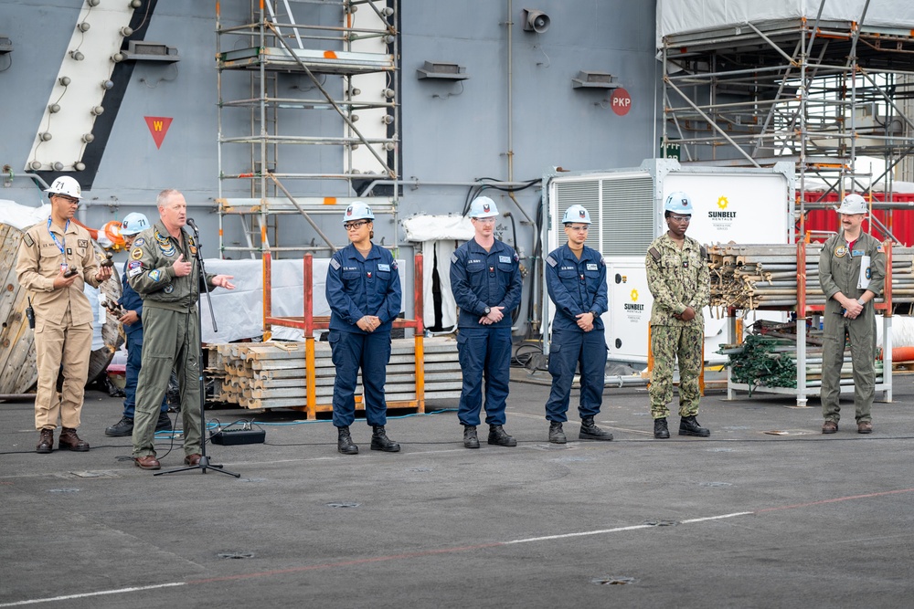 USS Theodore Roosevelt Sailors Of The Year Awards