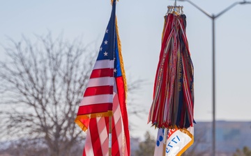 1st Armored Division Colors Casing Ceremony 2025