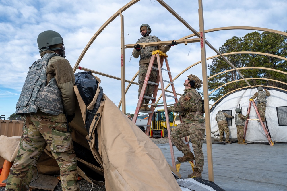 Combat Readiness Inspection: Temporary Barracks