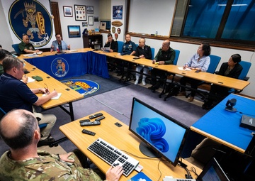 Philippine military officers meet with 94th AAMDC leadership