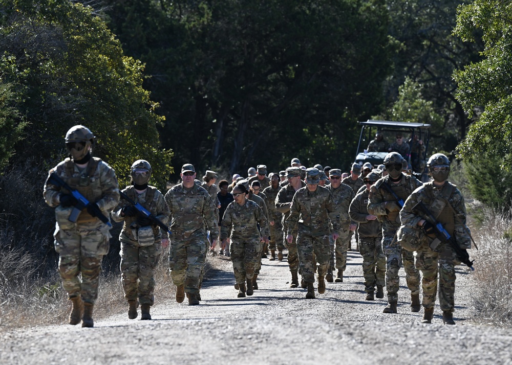 AETC Leaders Observe Cutting-Edge Medical Readiness Training at Camp Bullis