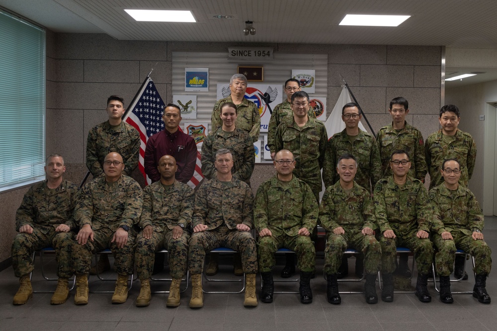 3rd MLG CG visits JGSDF Western Army Logistics Elements