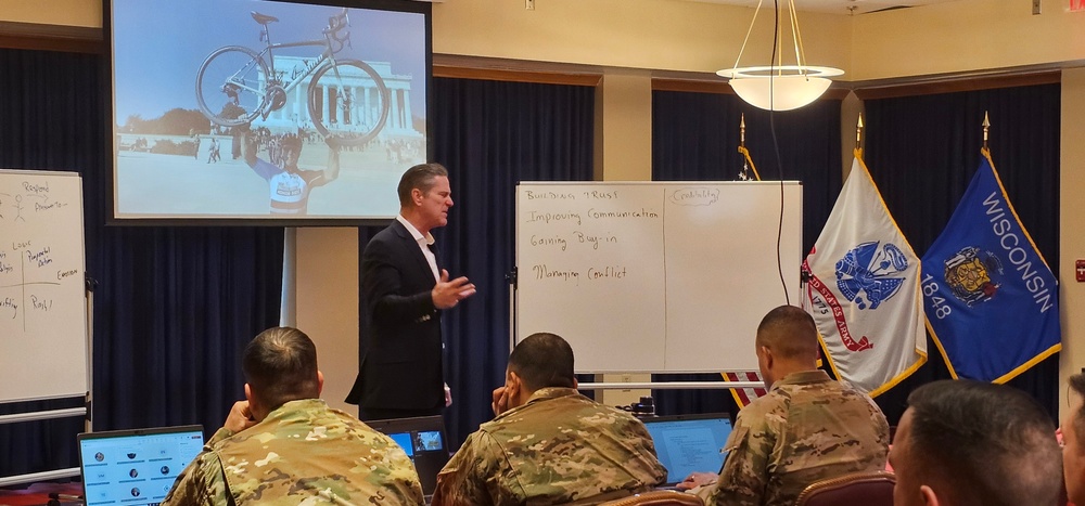 Retired Army colonel holds leadership ‘lunch and learn’ at Fort McCoy