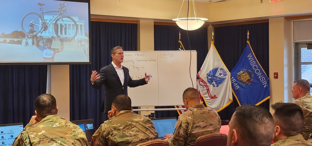 Retired Army colonel holds leadership ‘lunch and learn’ at Fort McCoy